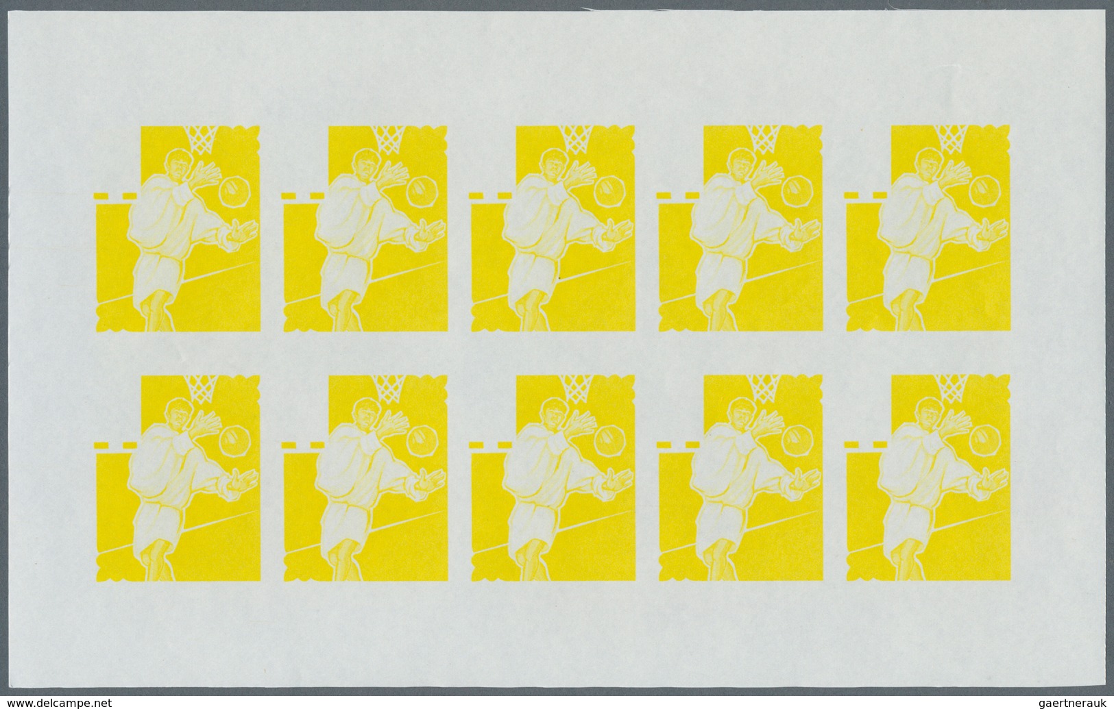 Thematik: Olympische Spiele / olympic games: 1968, Bhutan. Progressive proofs set of sheets for the