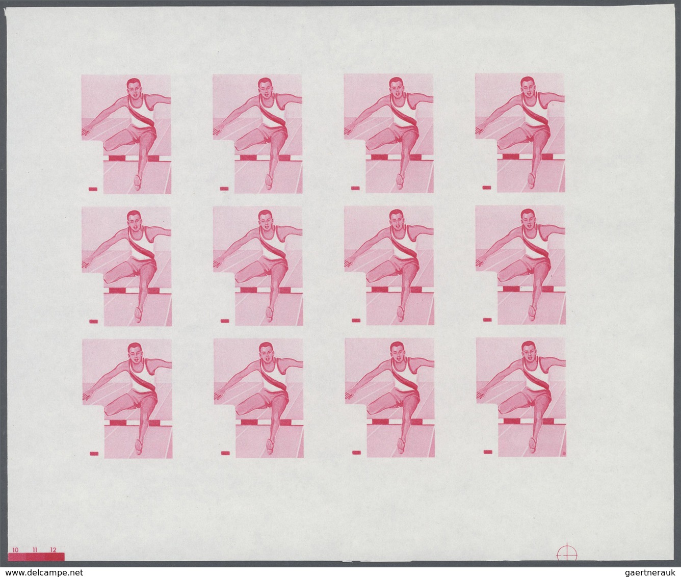 Thematik: Olympische Spiele / Olympic Games: 1968, Fujeira. Progressive Proofs Set Of Sheets For The - Other & Unclassified