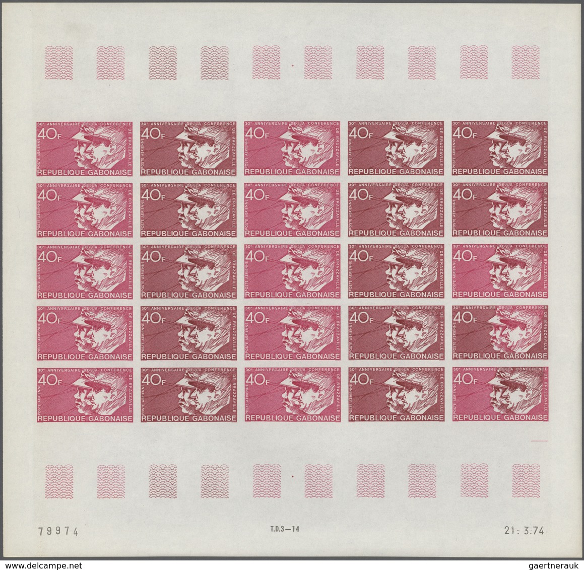 Thematik: Persönlichkeiten / Personalities: 1972/1980, Charles De Gaulle, U/m Assortment Of Speciali - Otros & Sin Clasificación