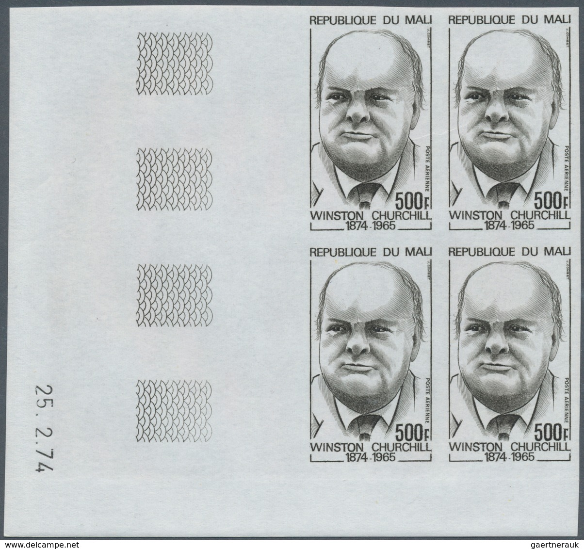 Thematik: Persönlichkeiten - Churchill / Personalities - Churchill: 1948/1981 (ca.), Assortment Of S - Sir Winston Churchill