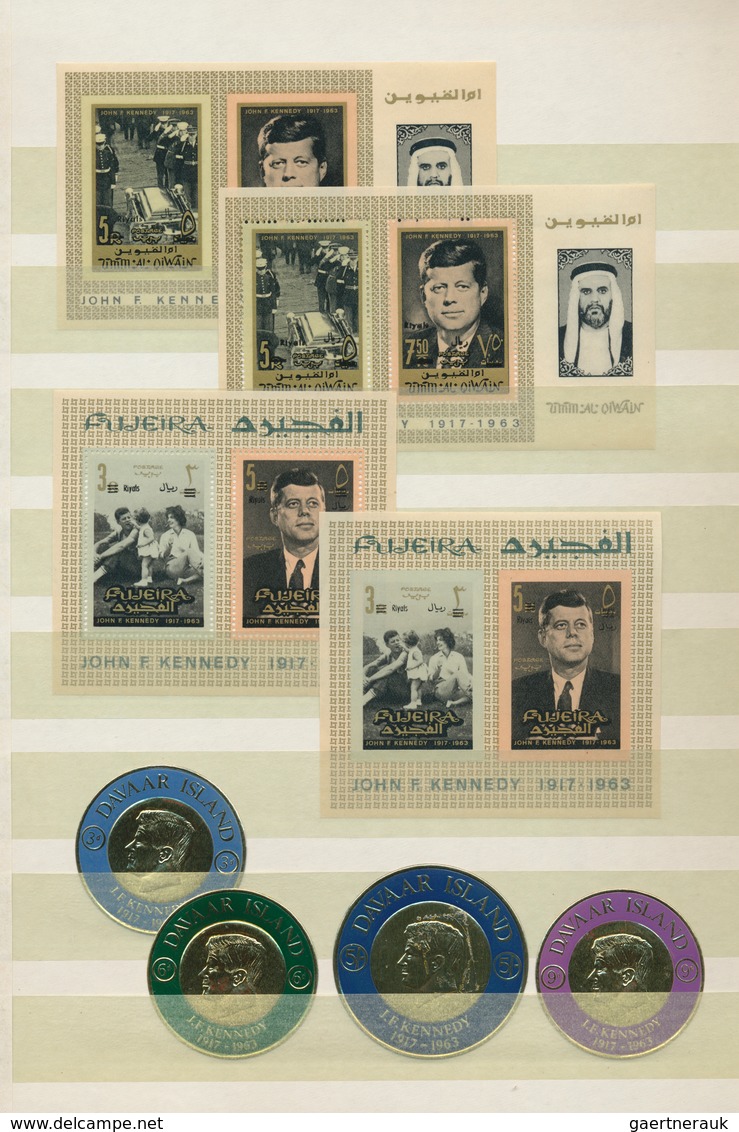 Thematik: Persönlichkeiten - Kennedy / Personalities - Kennedy: 1960s, Kennedy Memorial Issues, U/m - Kennedy (John F.)