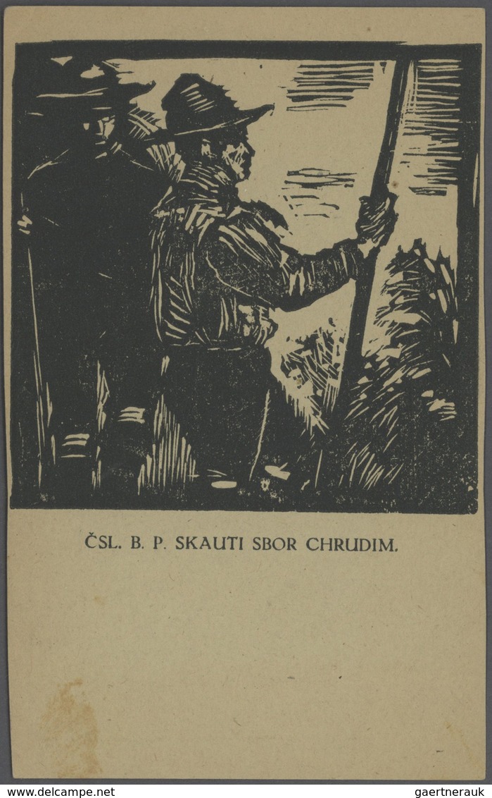 Thematik: Pfadfinder / Boy Scouts: 1910/2018, CSSR/Czech Republic. Collection Of About 540 Covers, C - Autres & Non Classés