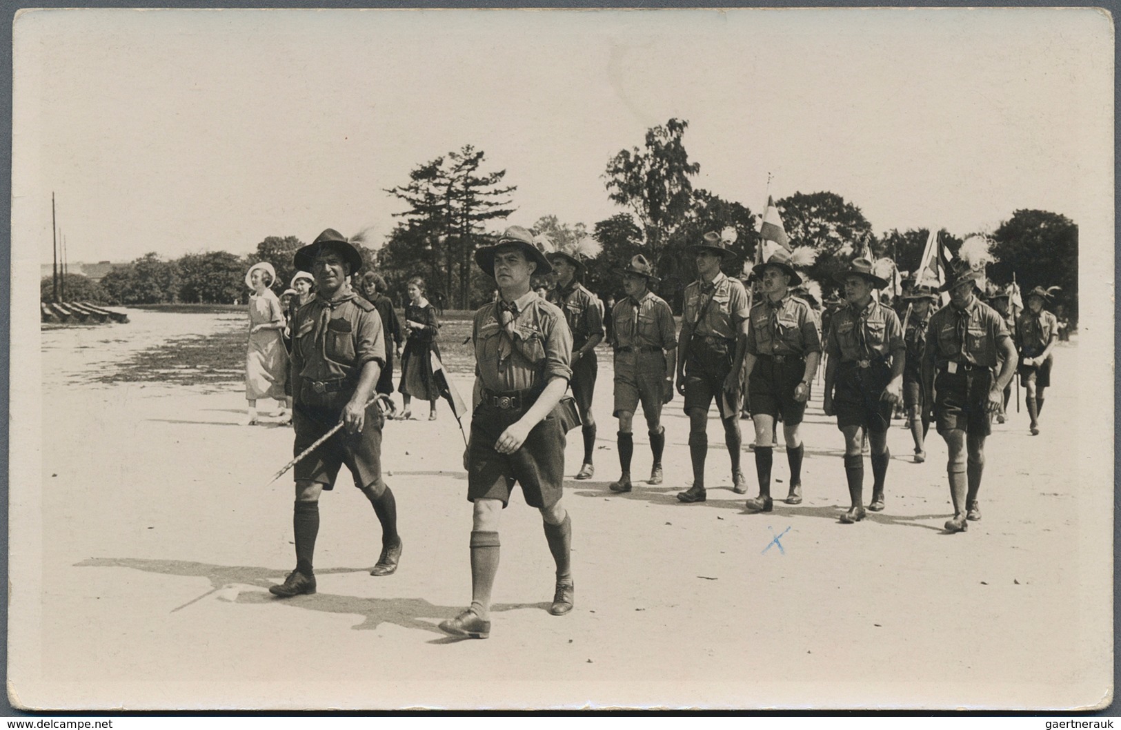 Thematik: Pfadfinder / Boy Scouts: 1920/2010, Hungary. Collection Of About 390 Covers, Cards And Doc - Autres & Non Classés