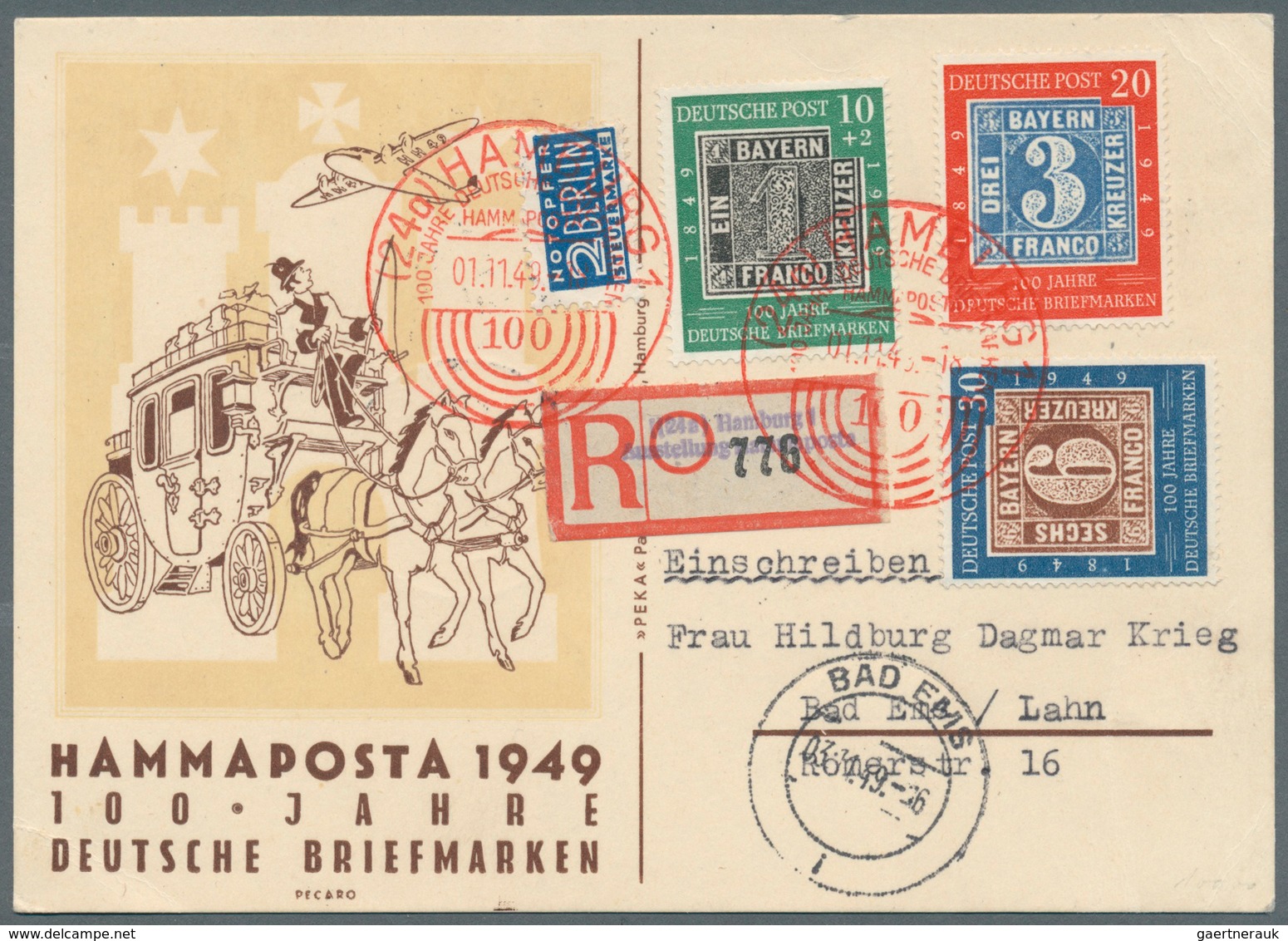 Thematik: Philatelie - Tag Der Briefmarke / Stamp Days: Ab 1897, Deutschland, Tag Der Briefmarke, Ph - Journée Du Timbre