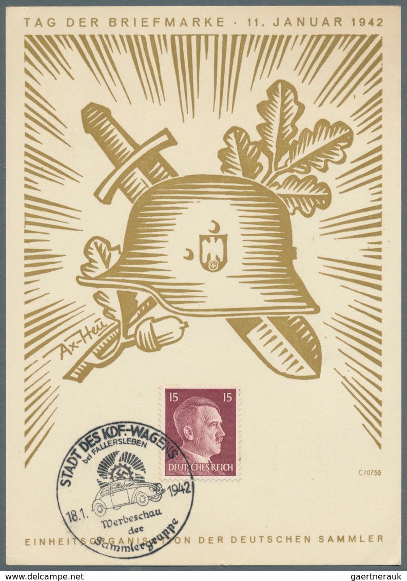Thematik: Philatelie - Tag der Briefmarke / stamp days: Ab 1897, Deutschland, Tag der Briefmarke, Ph