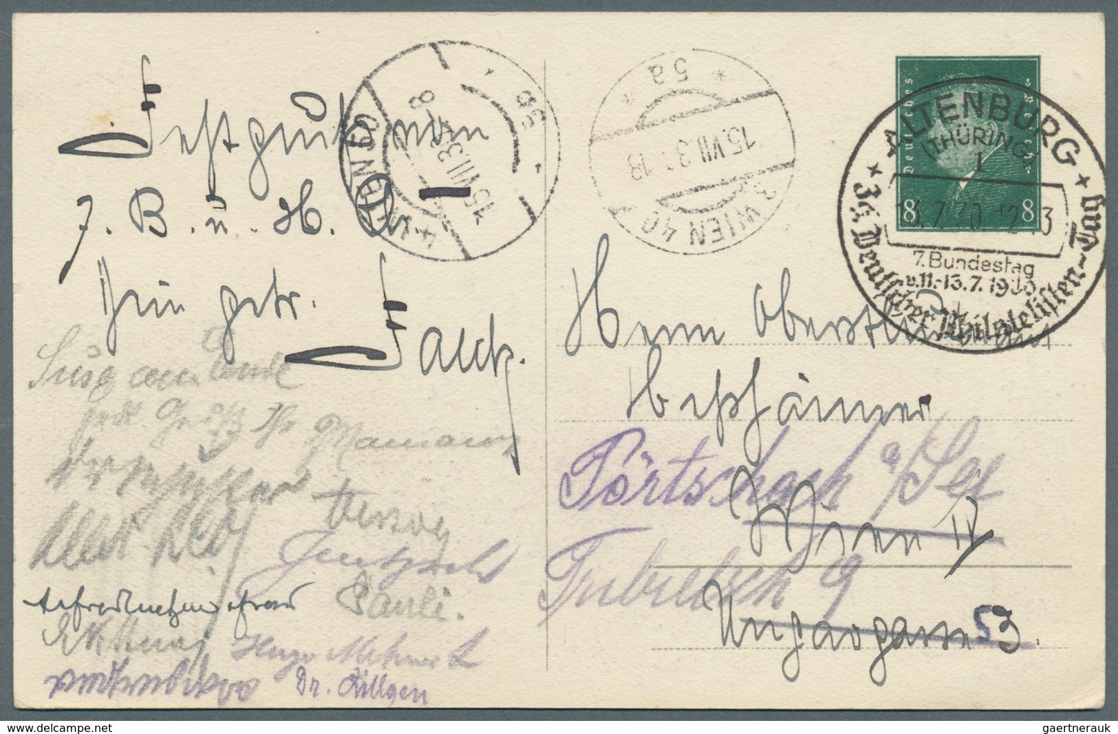 Thematik: Philatelie - Tag der Briefmarke / stamp days: Ab 1897, Deutschland, Tag der Briefmarke, Ph