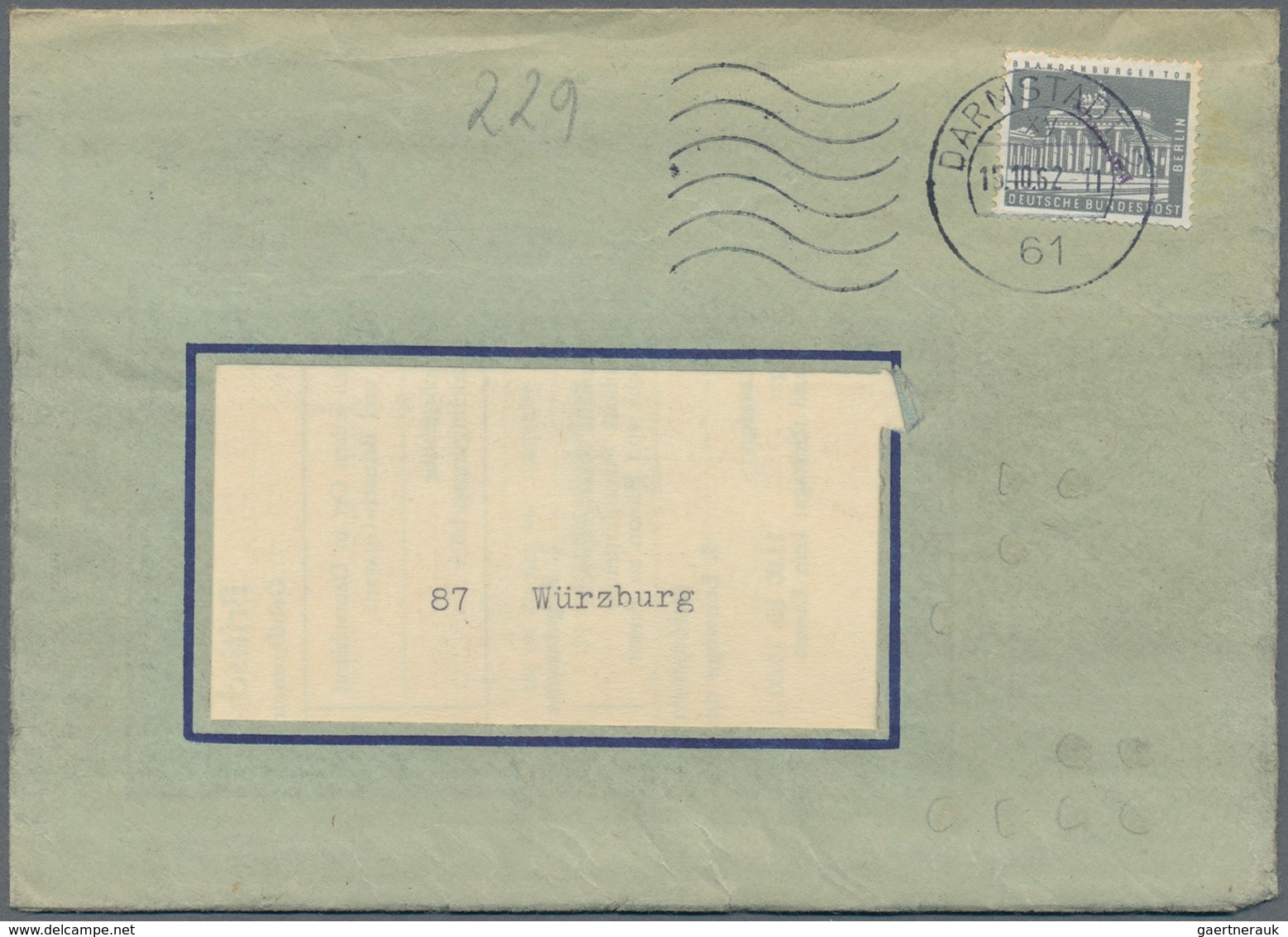 Thematik: Postautomation / postal mecanization: 1960/1975 (ca.), interessante Sammlung mit Schwerpun