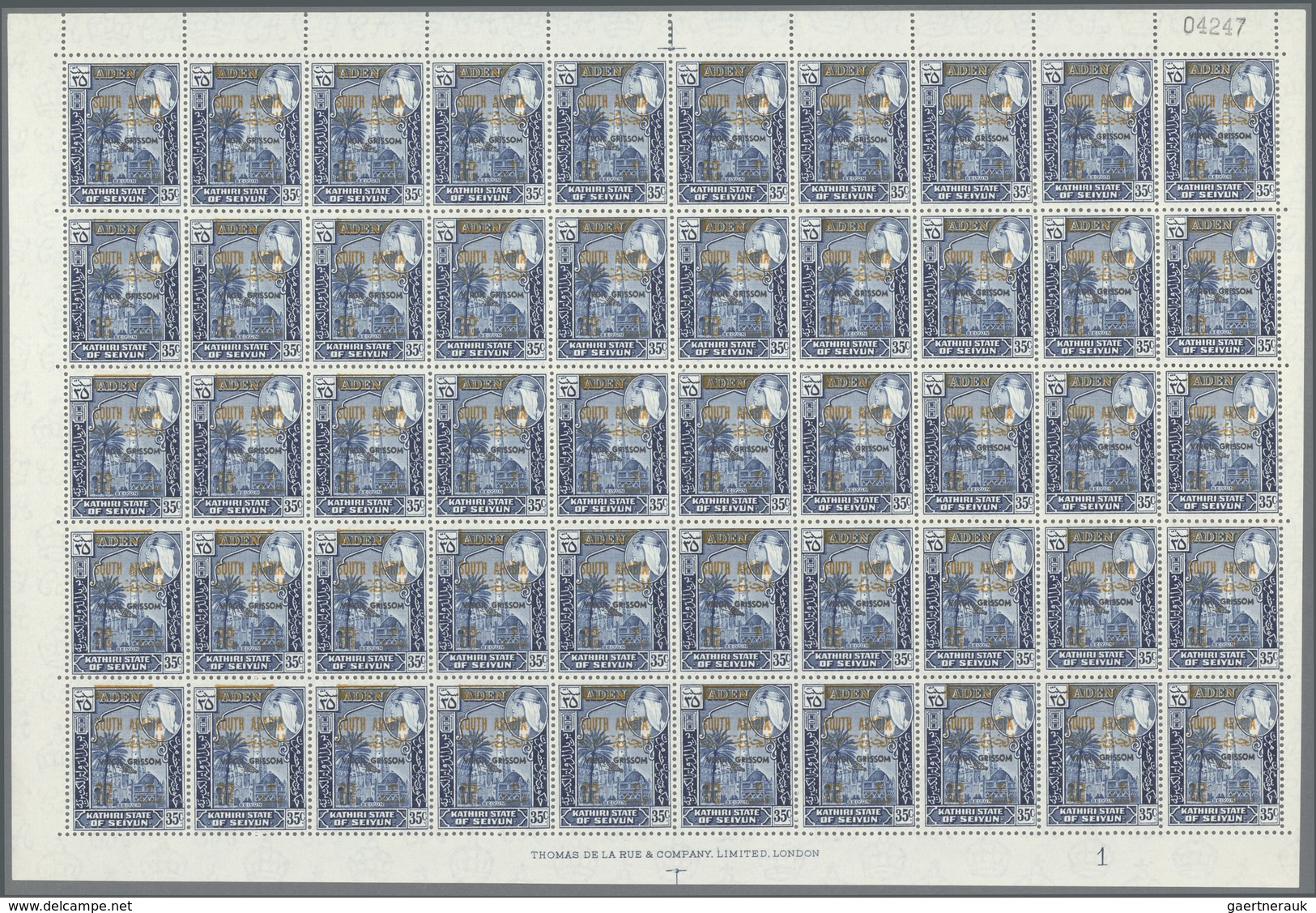 Thematik: Raumfahrt / Astronautics: 1967, Aden-Kathiri State Of Seiyun, Definitives With Red Bilingu - Autres & Non Classés