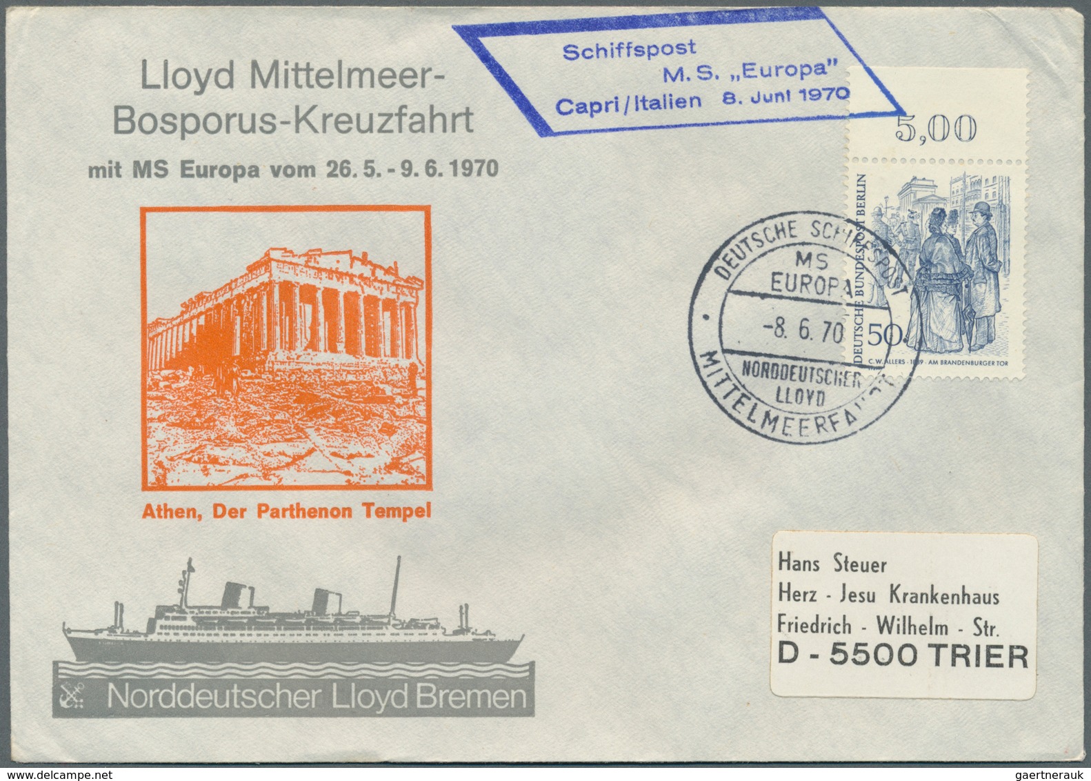 Thematik: Schiffe / ships: 1900/2015 (ca.), accumulation of apprx. 2.000+ covers/cards with correspo