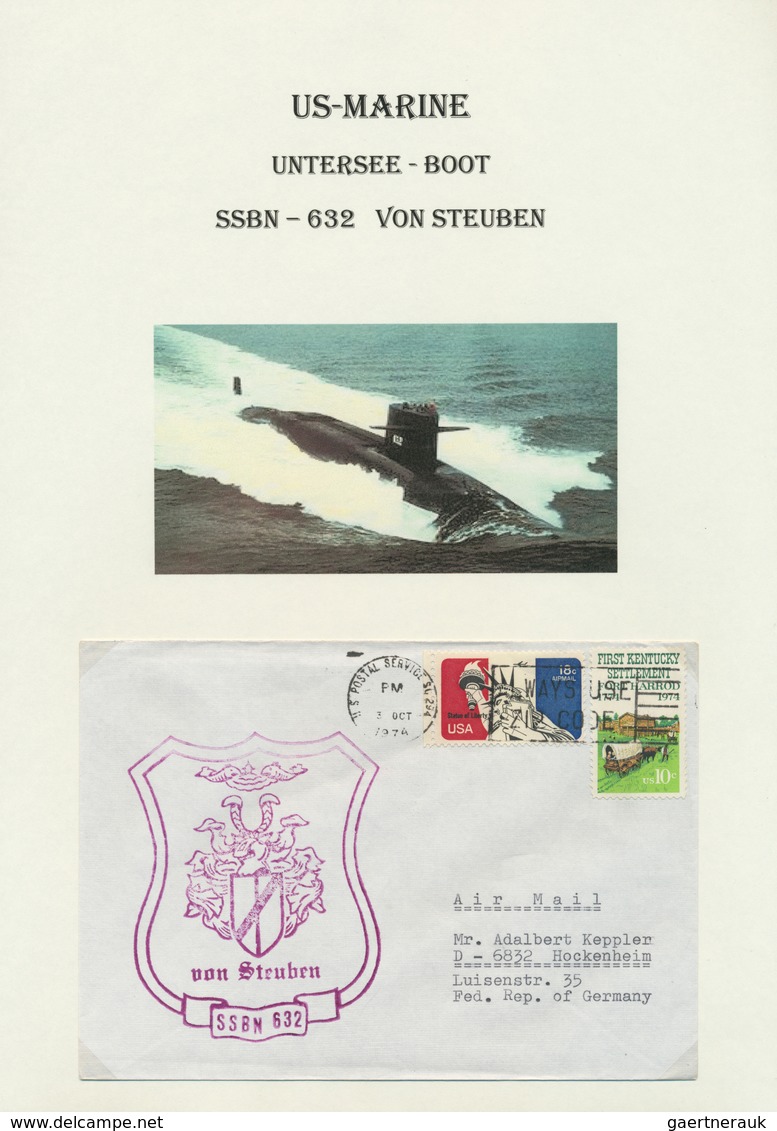 Thematik: Schiffe-Kriegsschiffe / Ships-battle Ships: 1932/2015, With Focus On 1970s/1980s, U.S.NAVY - Bateaux
