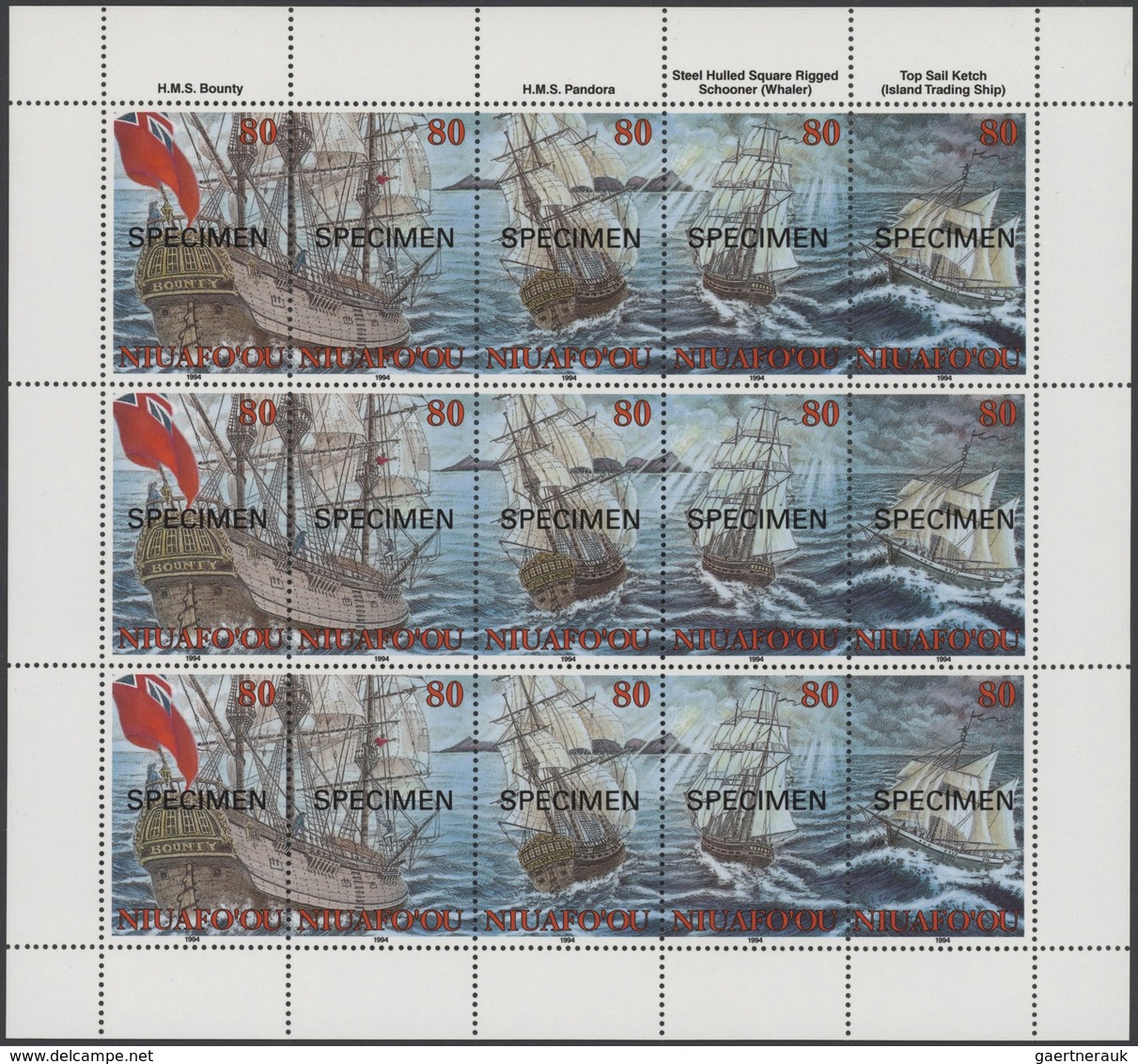 Thematik: Schiffe-Segelschiffe / Ships-sailing Ships: 1960s/1990s (approx), Various Countries. Accum - Barcos