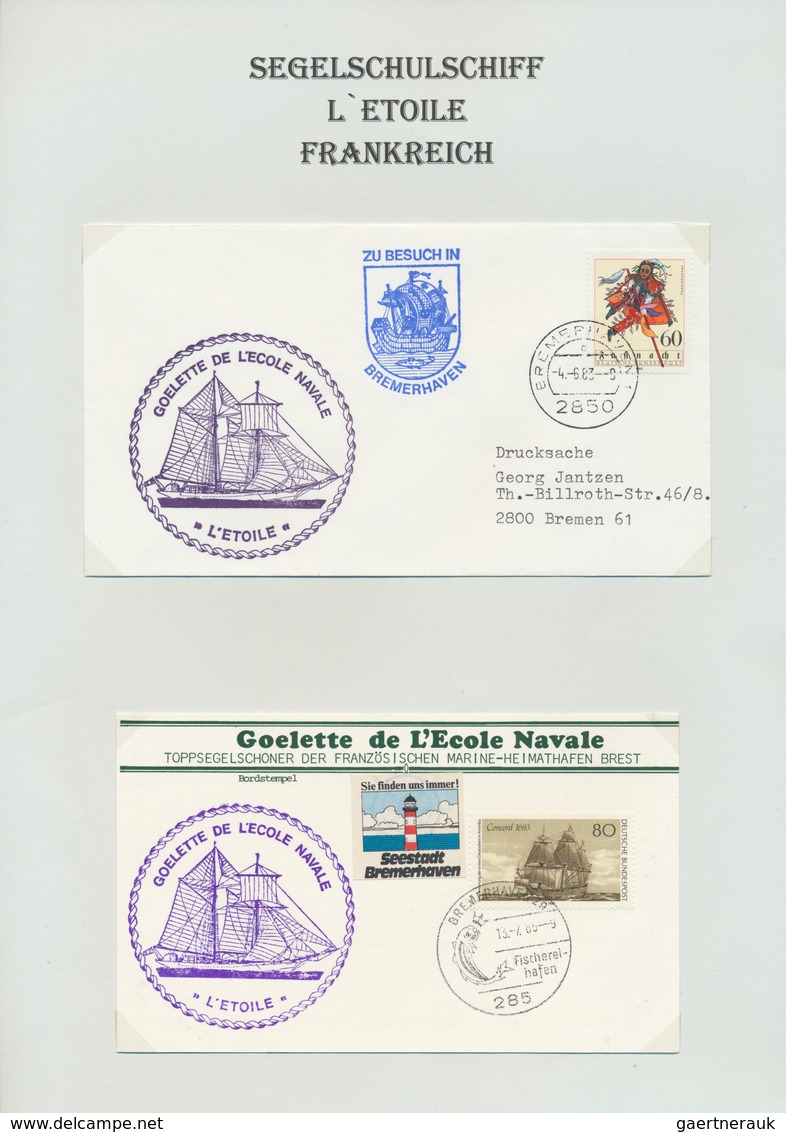 Thematik: Schiffe-Segelschiffe / Ships-sailing Ships: 1976/2014, Umfassende Sammlung Von Ca. 600 Bel - Barcos