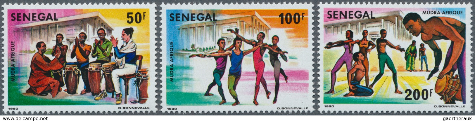 Thematik: Tanz / Dancing: 1980, SENEGAL: African Dance And Music Culture Complete Set Of Three In A - Baile