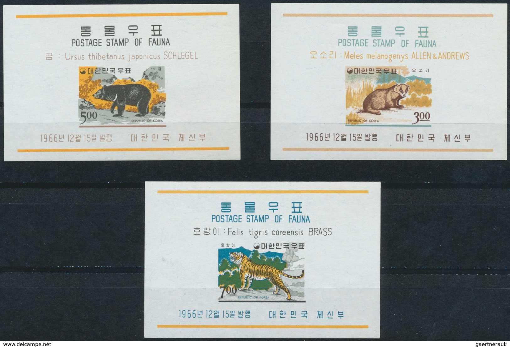Thematik: Tiere, Fauna / animals, fauna: 1940/2005 (ca.), unmounted mint collection/accumulation on