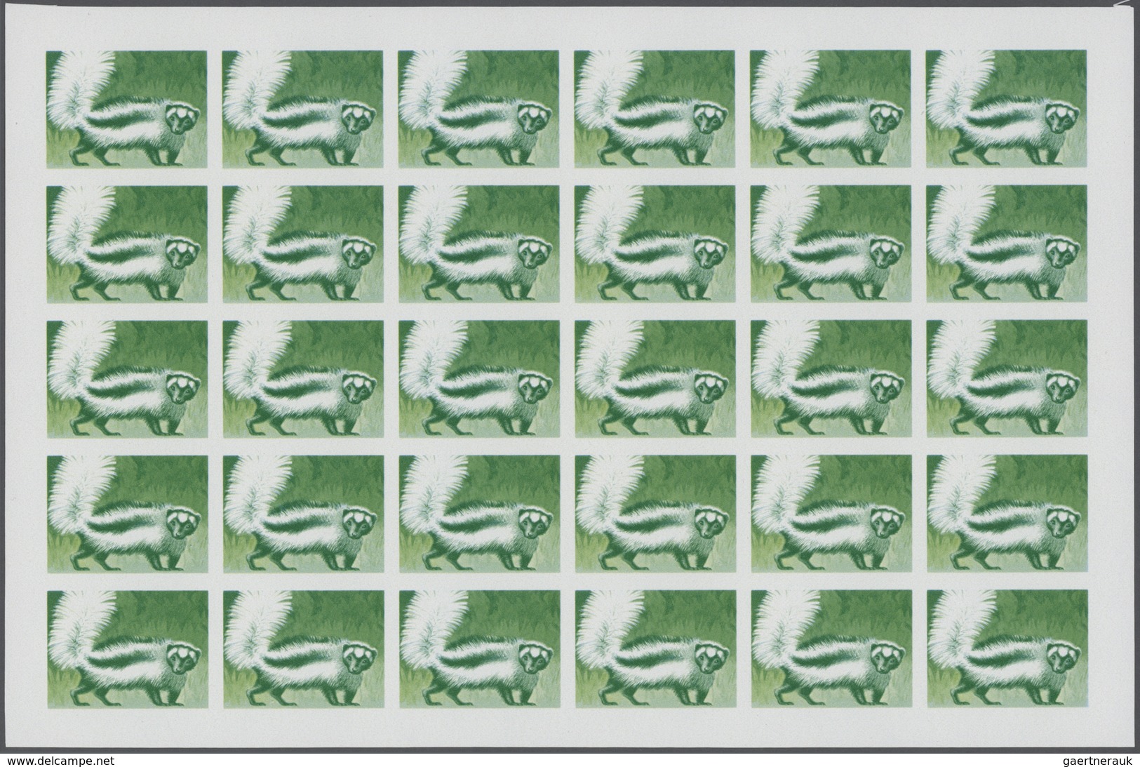 Thematik: Tiere, Fauna / Animals, Fauna: 1981, Rwanda. Progressive Proofs Set Of Sheets For The Comp - Other & Unclassified