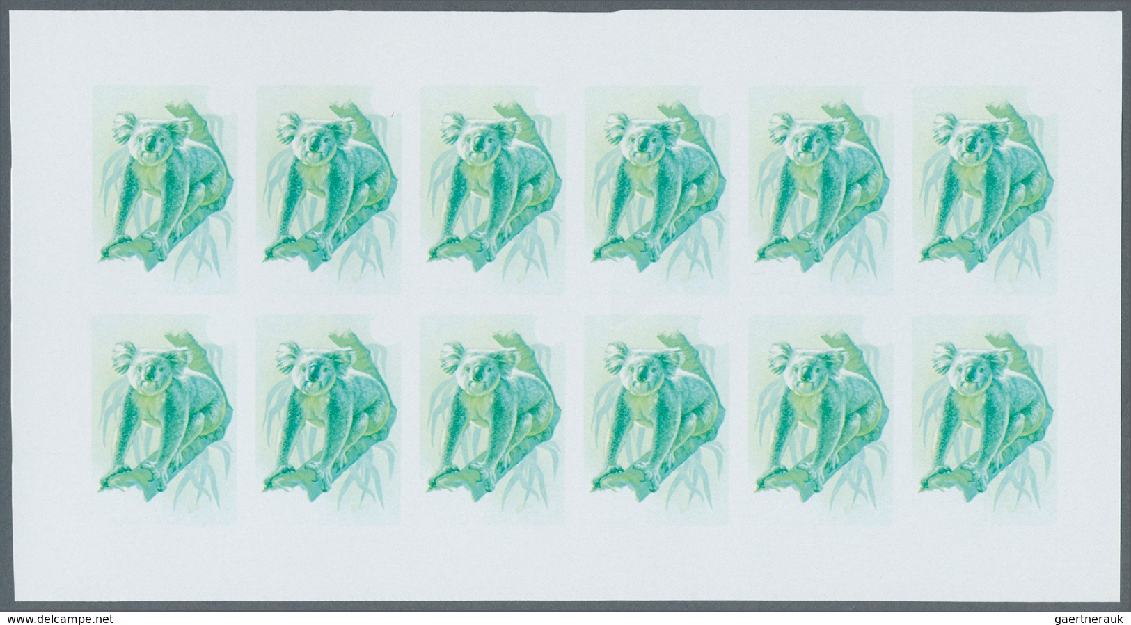 Thematik: Tiere, Fauna / Animals, Fauna: 1984, Niue. Progressive Proofs Set Of Sheets For The Comple - Autres & Non Classés