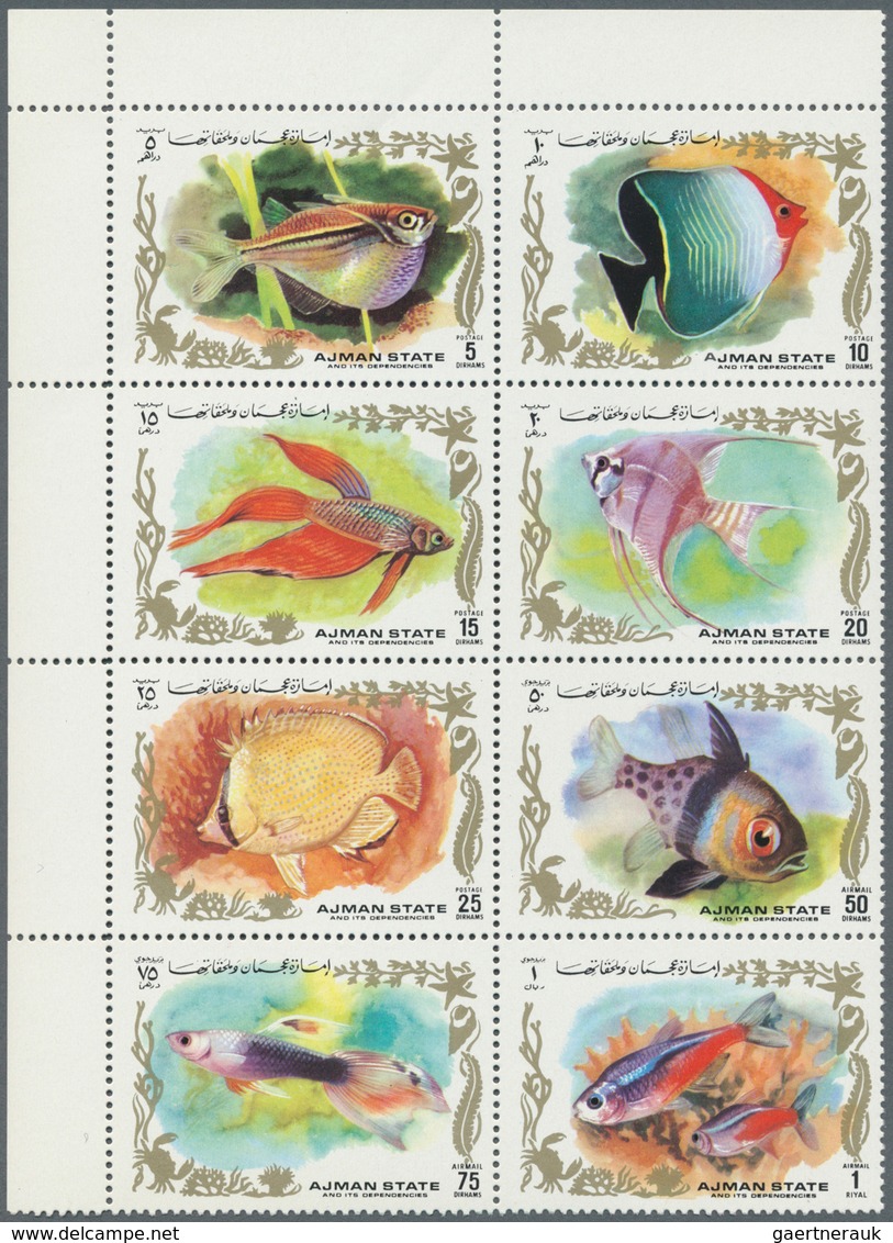 Thematik: Tiere-Fische / Animals-fishes: 1960/2000 (approx), Various Countries. Accumulation Of 74 I - Poissons