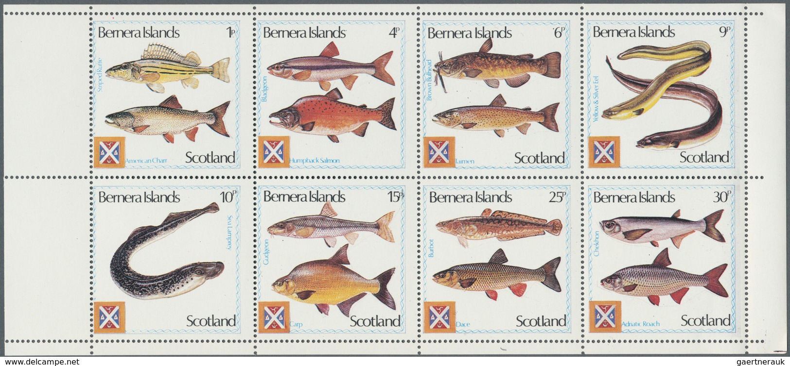 Thematik: Tiere-Fische / Animals-fishes: 1960/2000 (approx), Various Countries. Accumulation Of 74 I - Peces