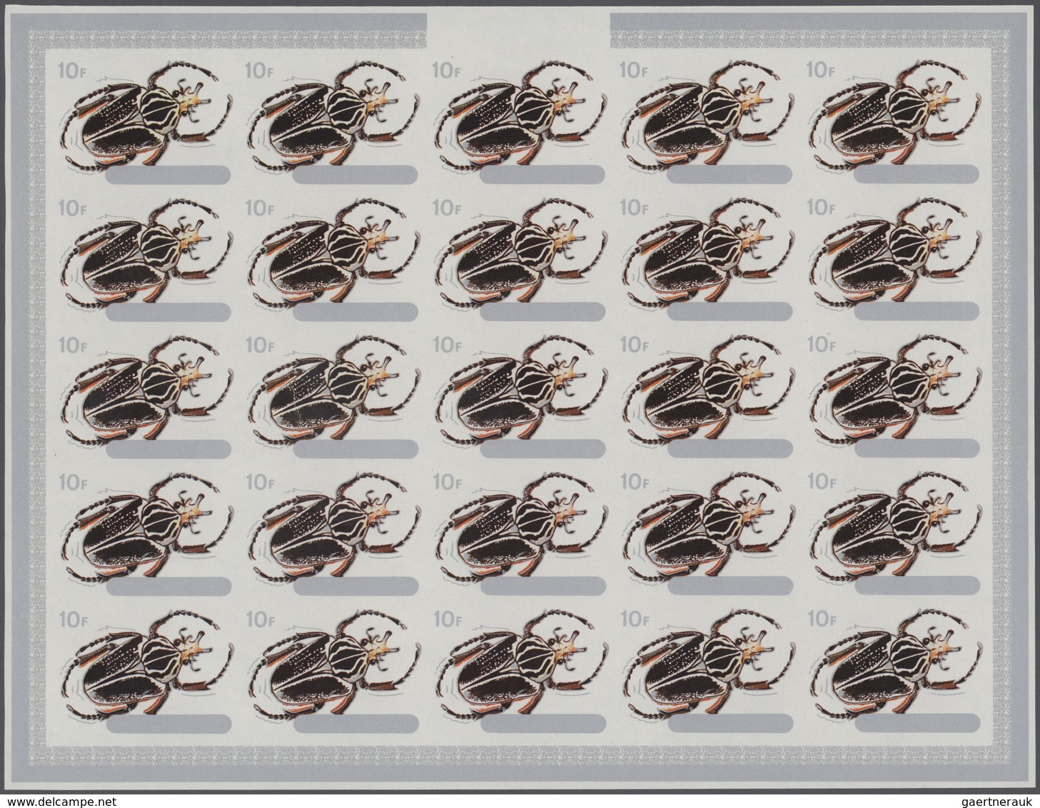 Thematik: Tiere-Insekten / Animals-insects: 1970, Burundi. Progressive Proofs Set Of Sheets For The - Otros & Sin Clasificación