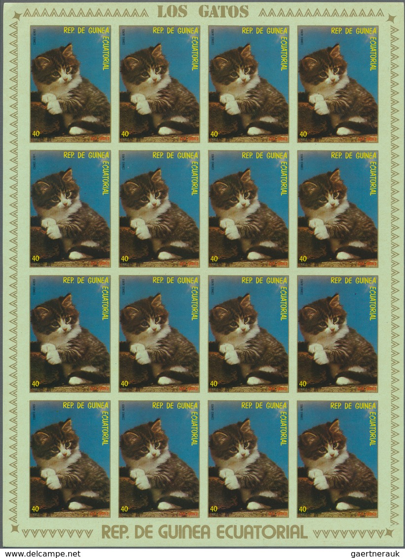 Thematik: Tiere-Katzen / Animals-cats: 1960/2000 (approx), Various Countries. Accumulation Of 46 Ite - Gatos Domésticos