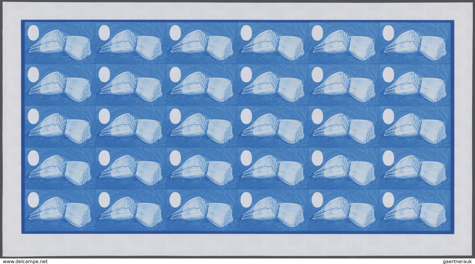 Thematik: Tiere-Meerestiere-Muscheln / Animals-sea Animals-shells: 1974, Cook Islands. Progressive P - Coneshells