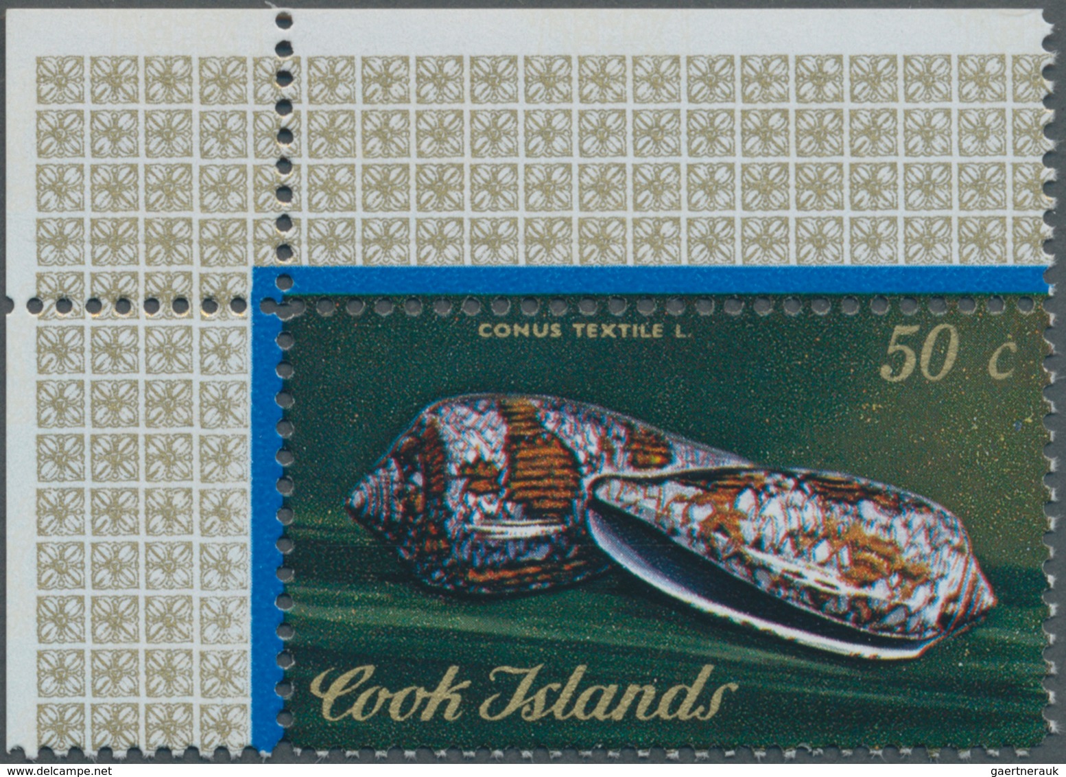 Thematik: Tiere-Meerestiere-Muscheln / Animals-sea Animals-shells: 1974, COOK ISLANDS: Definitive Is - Conchas