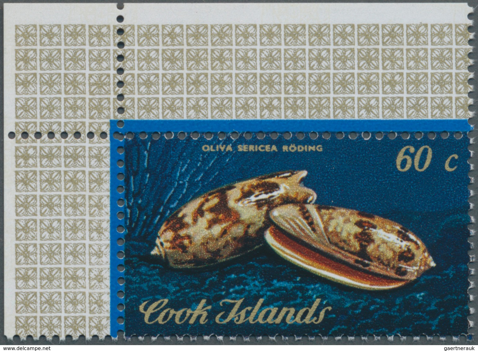 Thematik: Tiere-Meerestiere-Muscheln / Animals-sea Animals-shells: 1974, COOK ISLANDS: Definitive Is - Coquillages