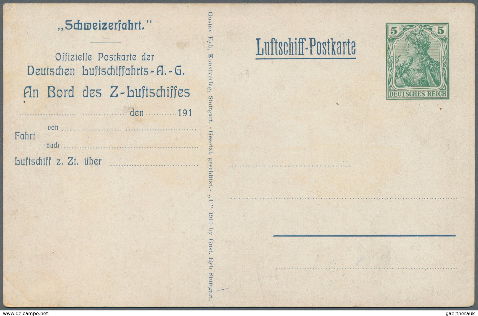 Thematik: Zeppelin / Zeppelin: 1909/1940, Saubere Partie Von 16 Privatganzsachen (15 Dt.Reich, 1 Bay - Zeppelins