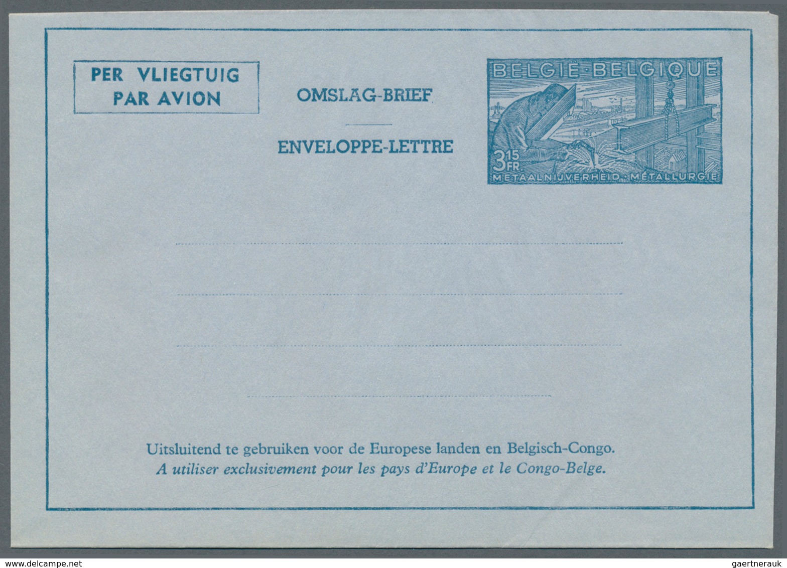 Belgien - Ganzsachen: 1948/1995 (ca.), AEROGRAMMES: Accumulation With About 1.500 Unused And Used/CT - Autres & Non Classés