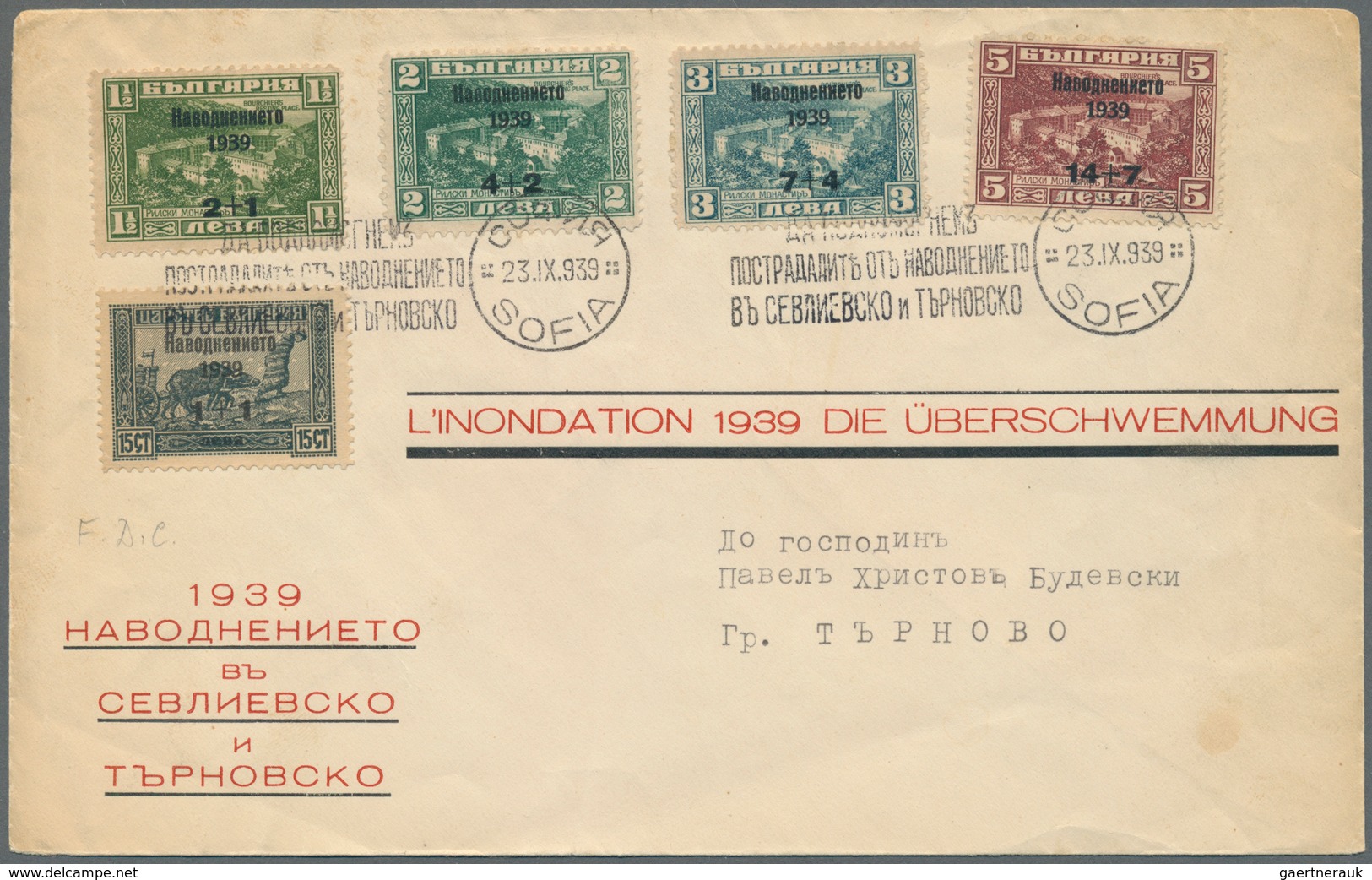 Bulgarien: 1938/1944, Lot Of Apprx. 95 Philatelic Covers/cards, Comprising Many Attractive Entires, - Nuevos
