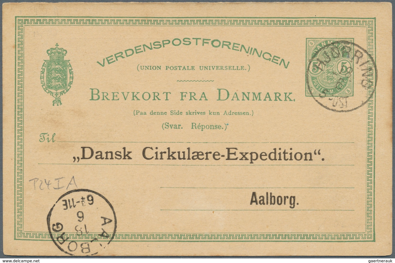 Dänemark: 1835/1969, Sammlung Von Insgesamt Ca. 110 Belegen Und Einigen Losen Marken, Angefangen Mit - Unused Stamps