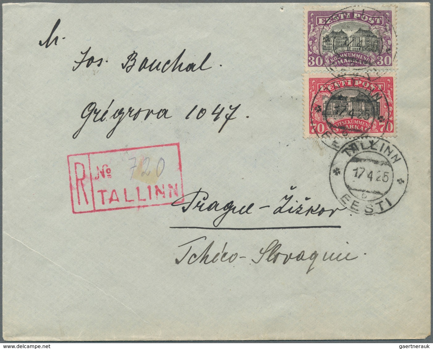 Estland: 1923/1940, Nine Better Covers And Cards Including 4 Train Post Offices , 2 Fdc And Also 6 S - Estonia