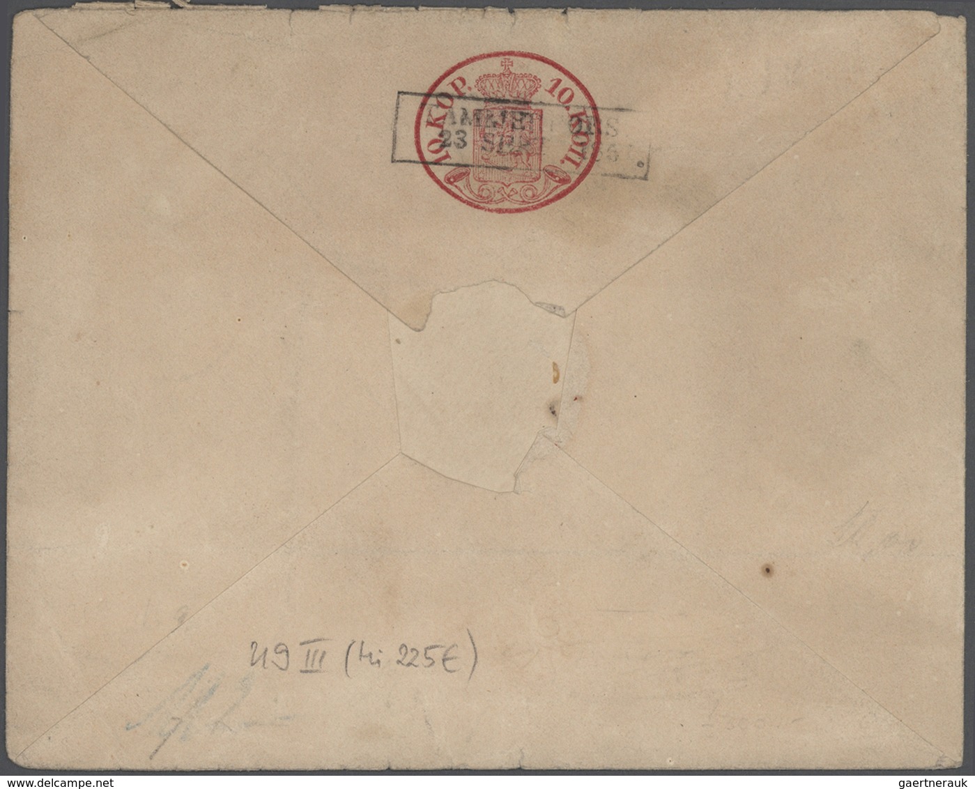 Finnland - Ganzsachen: 1874/1940, lot of ca. 50 used postal stationery postcards and covers with man