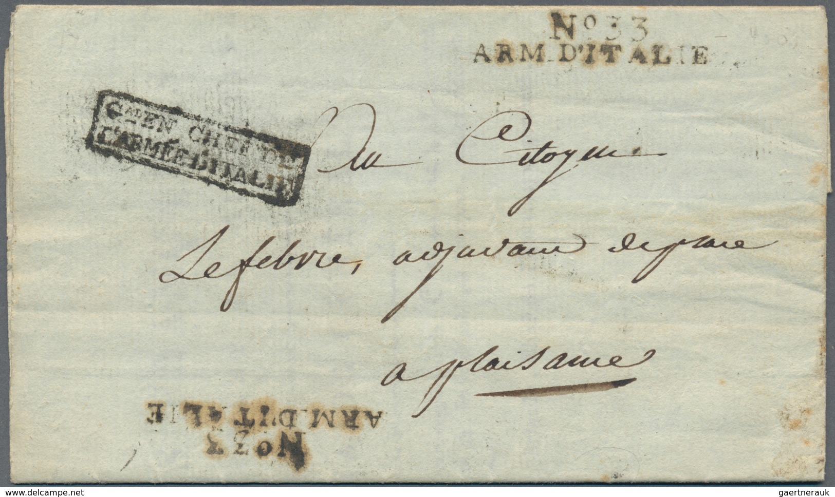 Frankreich - Vorphilatelie: 1720/1870 (ca.), enormous accumulation of apprx. 1.000 (roughly estimate