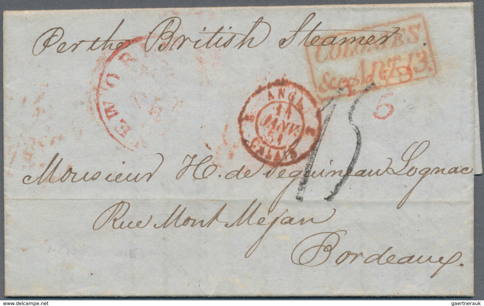 Frankreich - Vorphilatelie: 1720/1870 (ca.), enormous accumulation of apprx. 1.000 (roughly estimate
