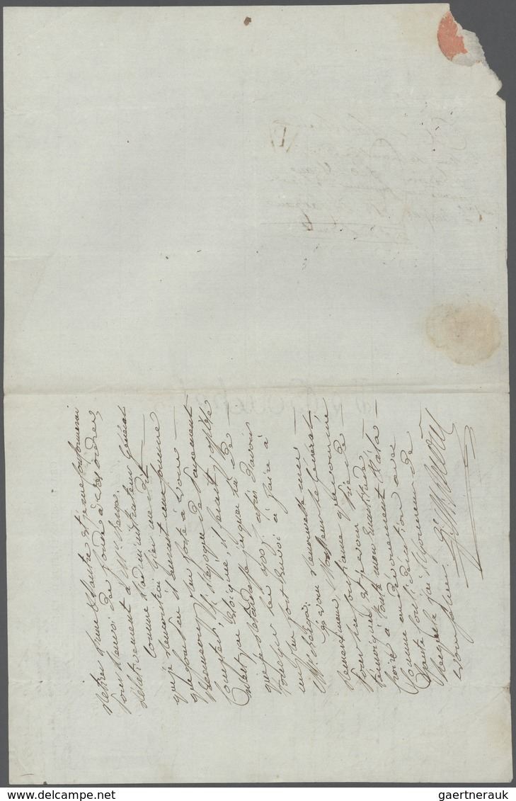 Frankreich - Vorphilatelie: 1728/1820 Ca., Interesting Lot With Ca.30 Entire Letters And Documents, - Other & Unclassified