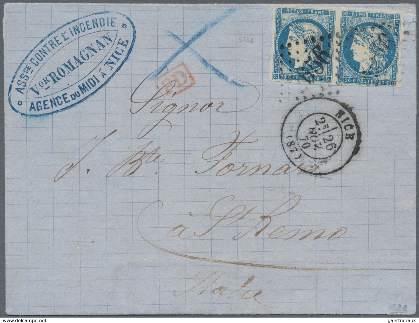 Frankreich: 1849-1870's "FRENCH POSTAL HISTORY": Collection Of More Than 30 Special, Attractive, Sca - Otros & Sin Clasificación