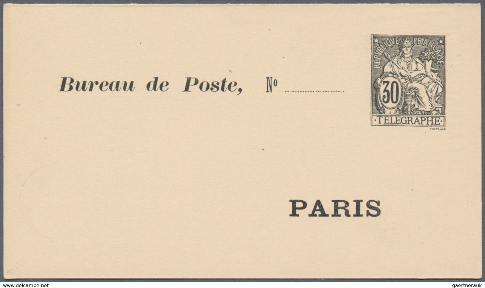 Frankreich - Ganzsachen: 1878/1884, Lot With 16 Different Mint Postal Stationeries, Comprising Postc - Autres & Non Classés