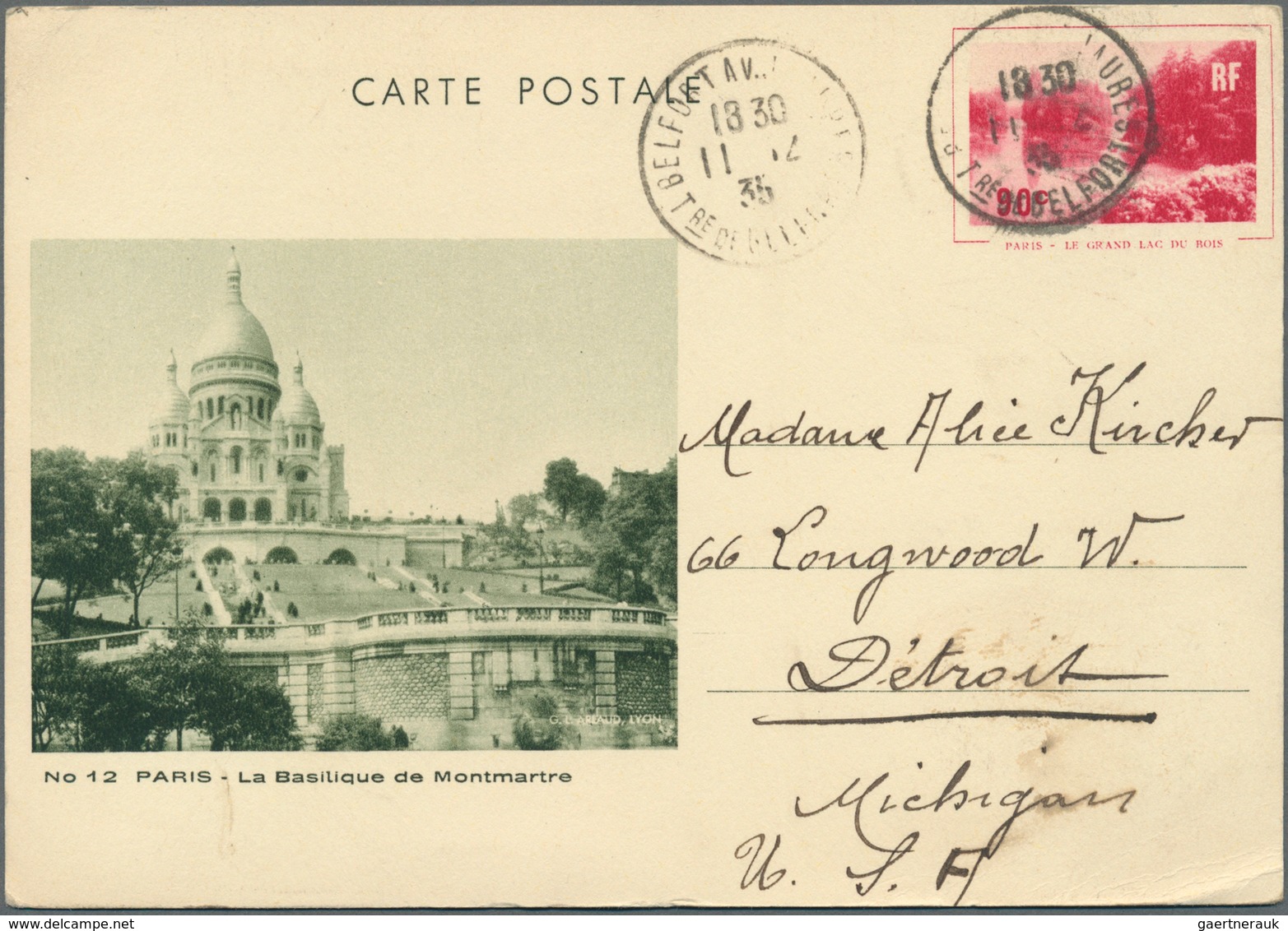 Frankreich - Ganzsachen: 1924/1966, Assortment Of 28 Mainly Used Stationery Cards Incl. Better Comme - Autres & Non Classés