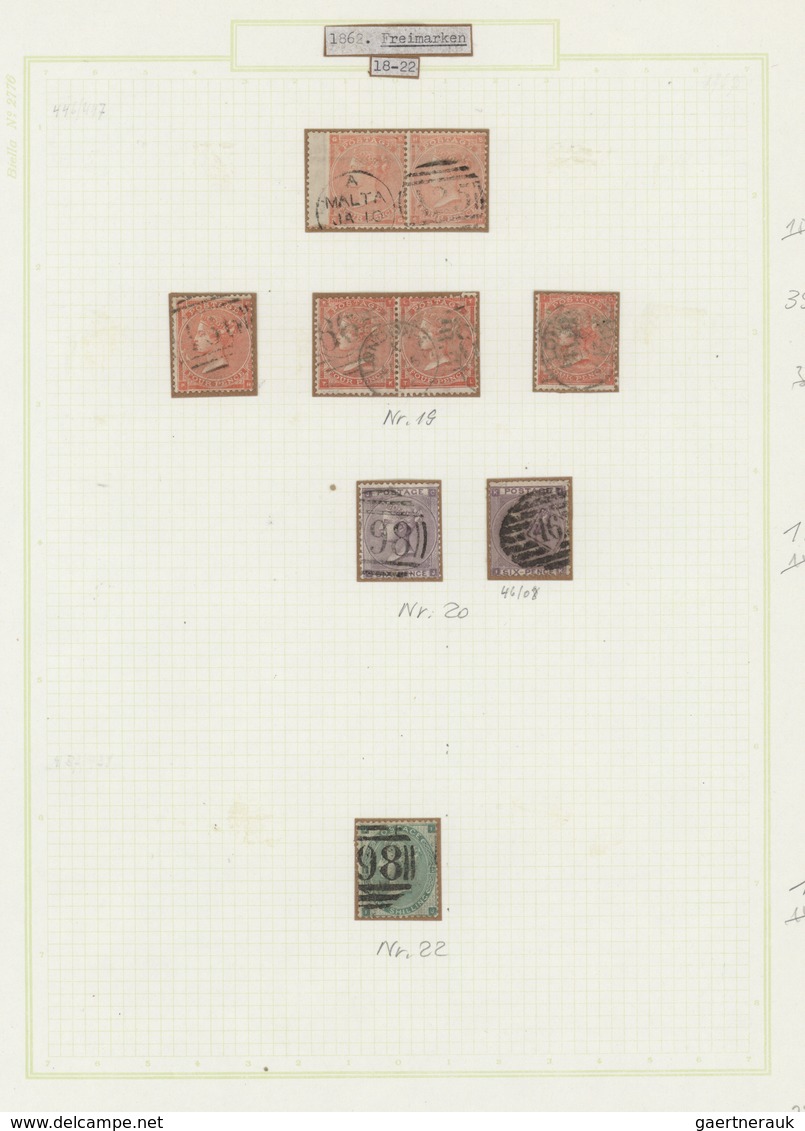 Großbritannien: 1840-Modern: Collection Of Mint And Used Stamps Plus Covers In Two Binders Plus Addi - Otros & Sin Clasificación