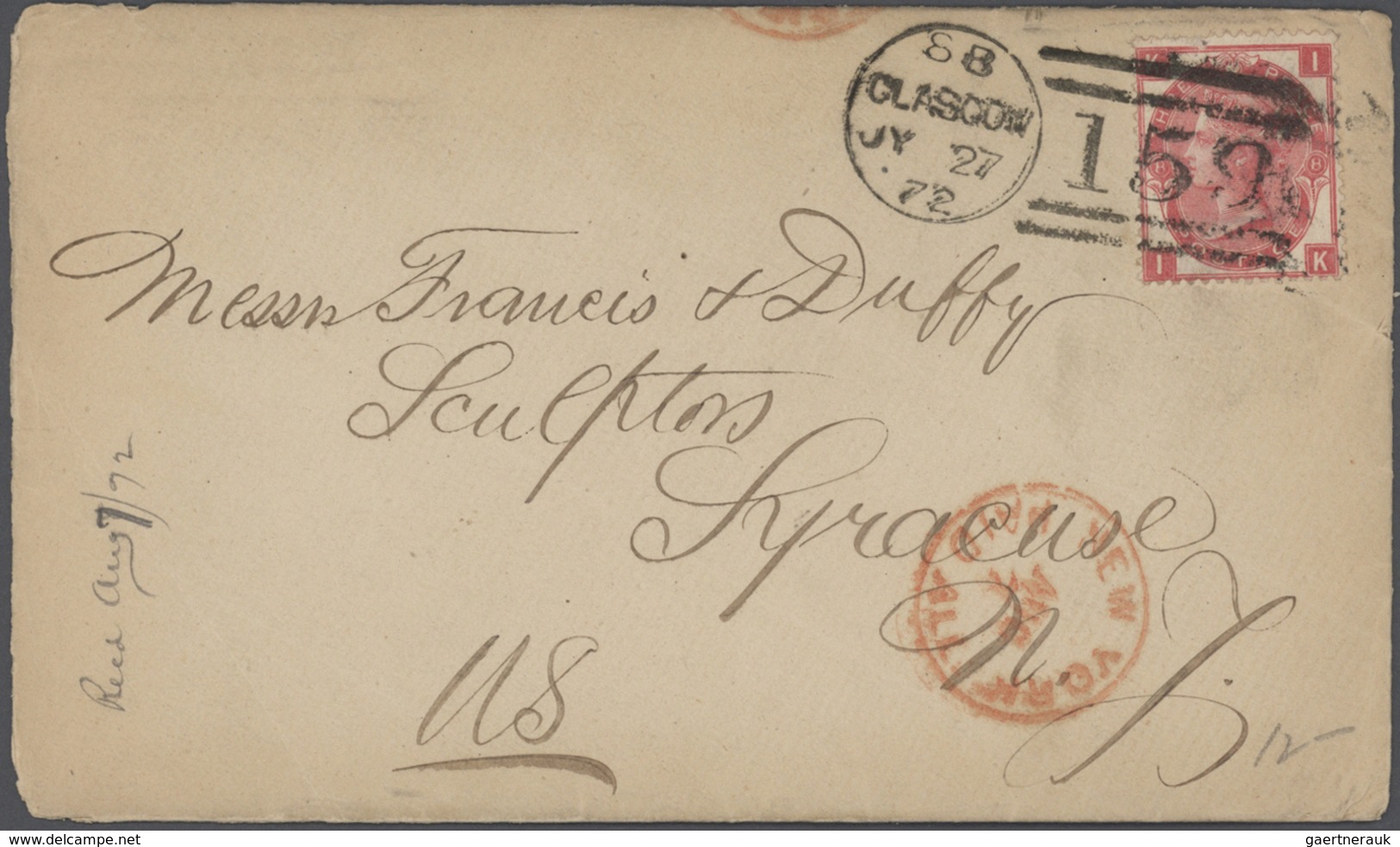 Großbritannien: 1840's-Modern: About 300-400 Covers, Postcards, Postal Stationery Items Etc., From F - Autres & Non Classés