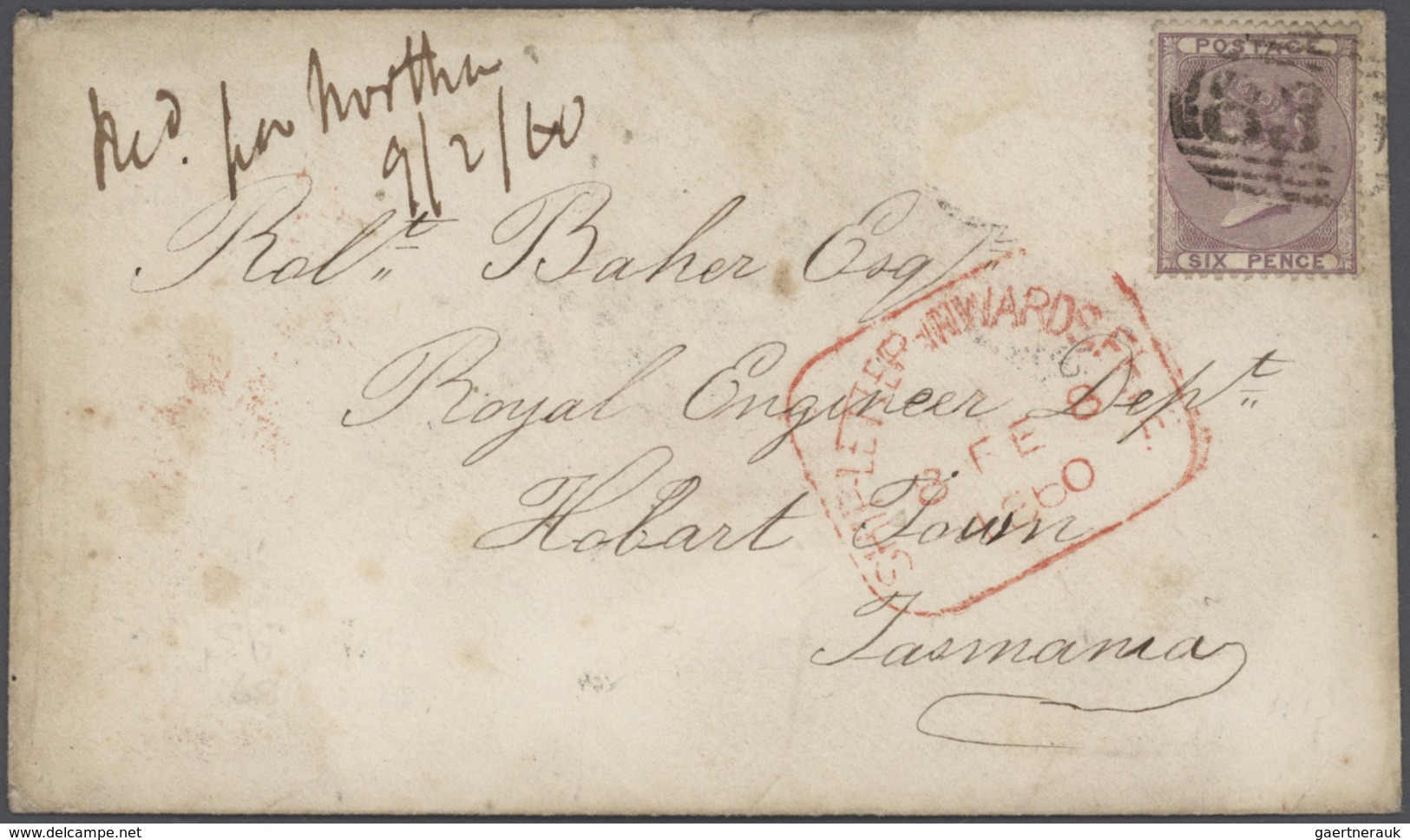 Großbritannien: 1840's-Modern: About 300-400 Covers, Postcards, Postal Stationery Items Etc., From F - Otros & Sin Clasificación