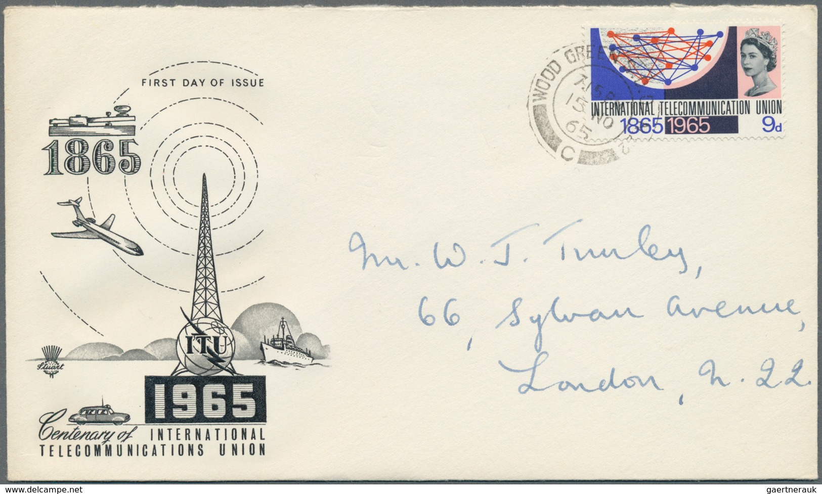 Großbritannien: 1913/1972, Accumulation Of Apprx. 320 Covers/cards, Showing A Lovely Range Of Postma - Autres & Non Classés