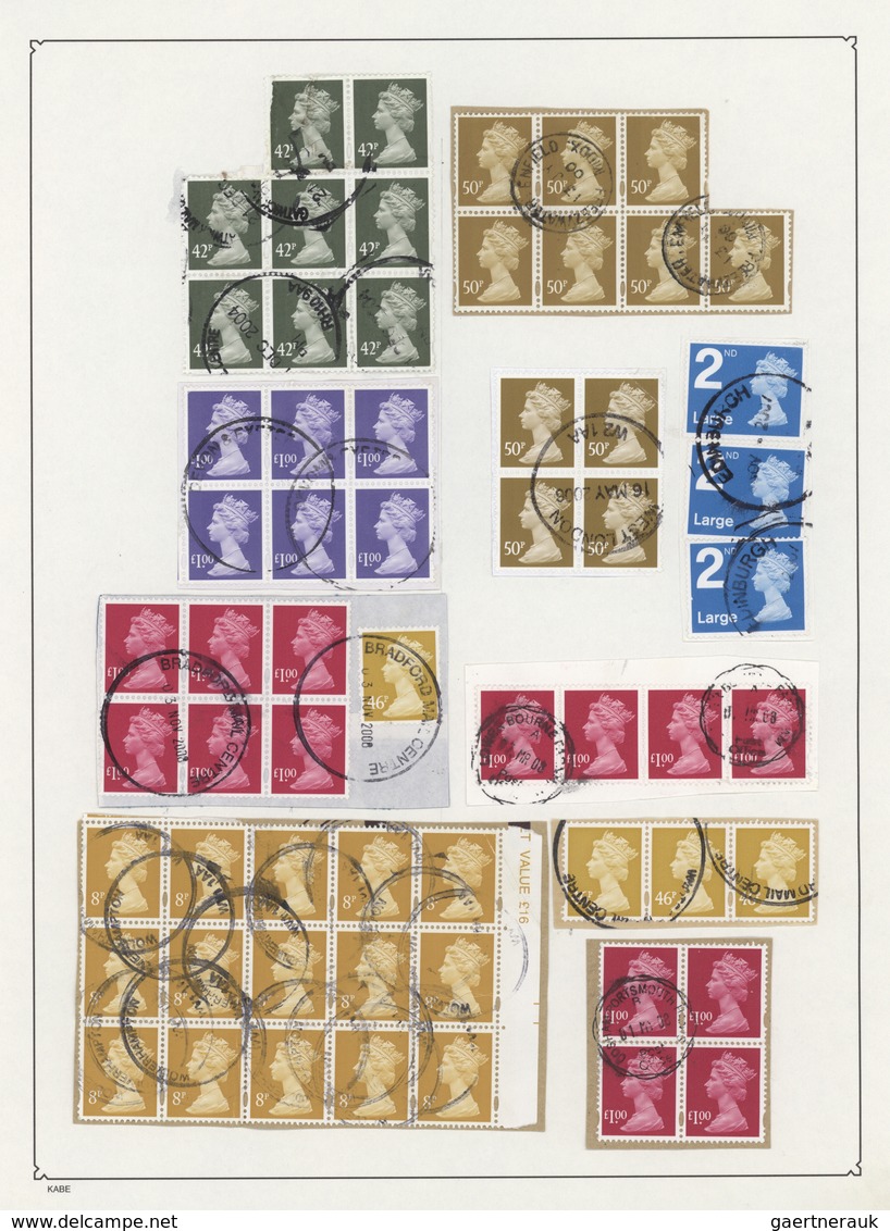 Großbritannien - Machin: 1973/2000 (ca.), Comprehensive Collection Of The Definitives Machins/Castle - Machins