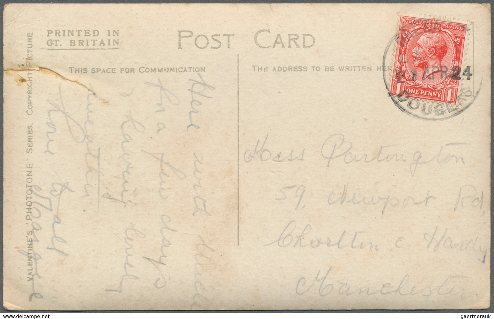 Großbritannien - Isle Of Man: 1852/1937: Very Fine Lot Of 39 Village Postmarks On Envelopes, Picture - Isla De Man
