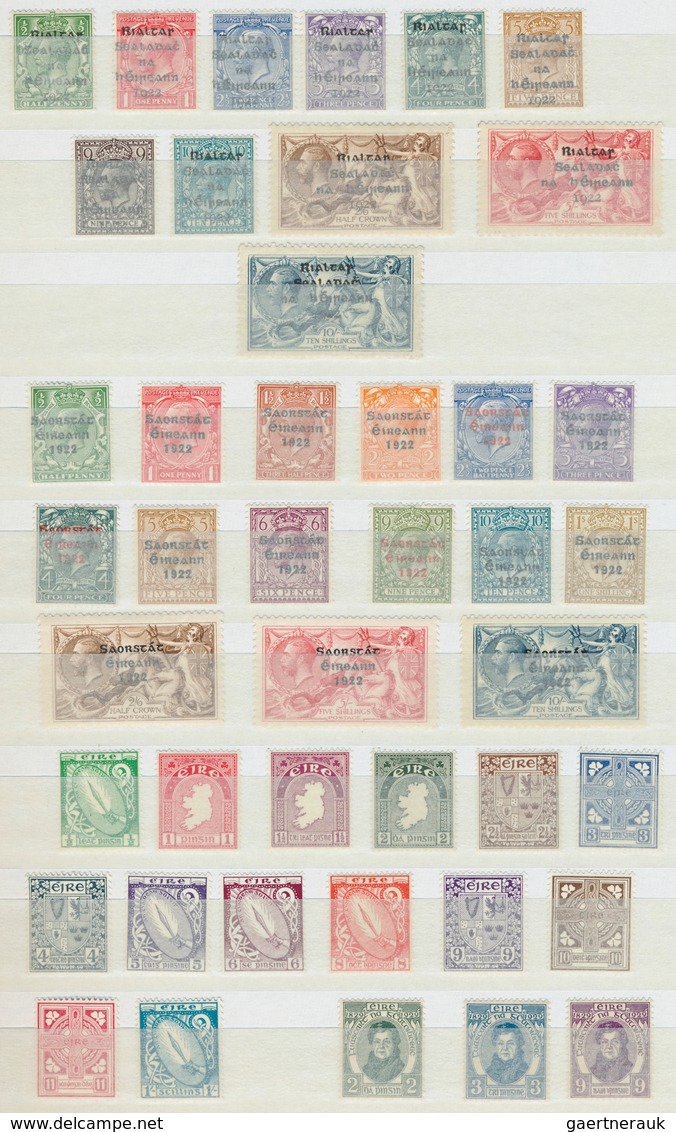Irland: 1922/2000, Mint Collection On Stockpages From A Nice Selection Of "Seleadac" And "Soarstat" - Cartas & Documentos