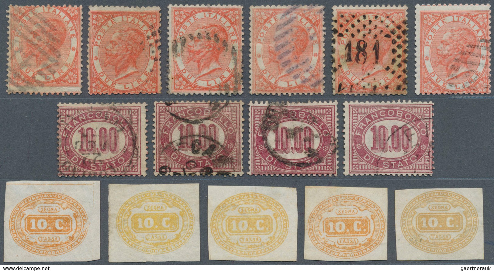 Italien: 1852/1955 (ca.), Duplicates Incl. Some Italian States With Several Better Stamps Some Heavy - Neufs