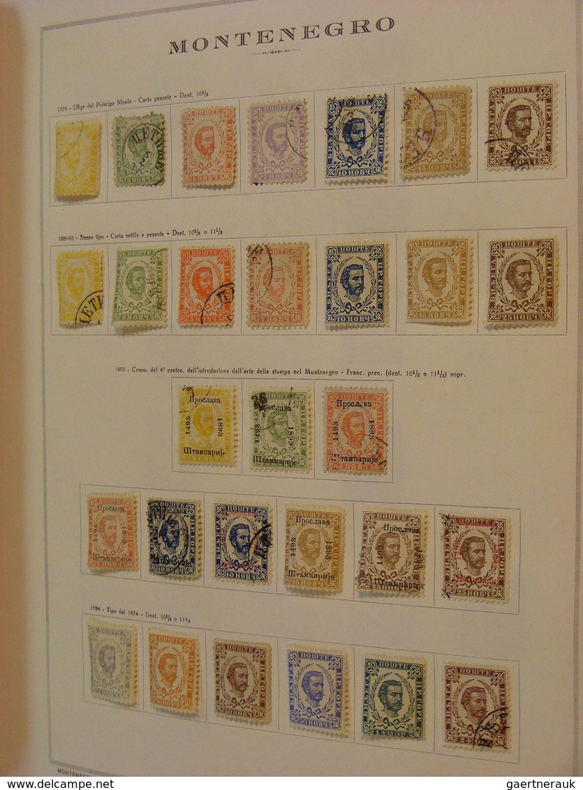 Jugoslawien: 1866/1957: Neat Mint & Used Collection Of Yugoslavia In One Album Starting With Section - Used Stamps