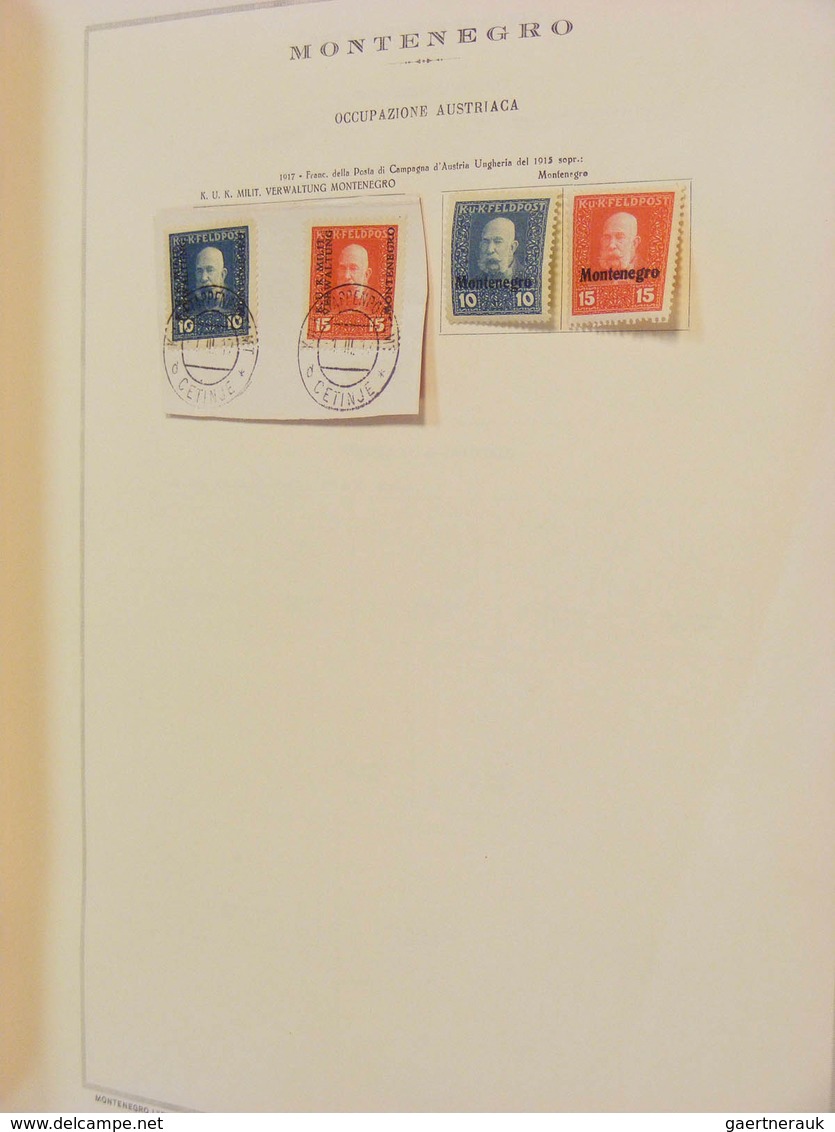 Jugoslawien: 1866/1957: Neat mint & used collection of Yugoslavia in one album starting with section