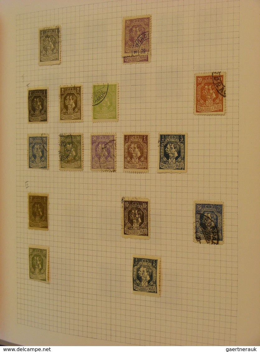 Jugoslawien: 1866/1957: Neat mint & used collection of Yugoslavia in one album starting with section